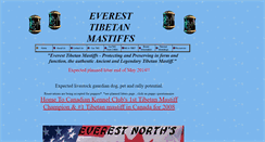 Desktop Screenshot of everestnorthtms.com